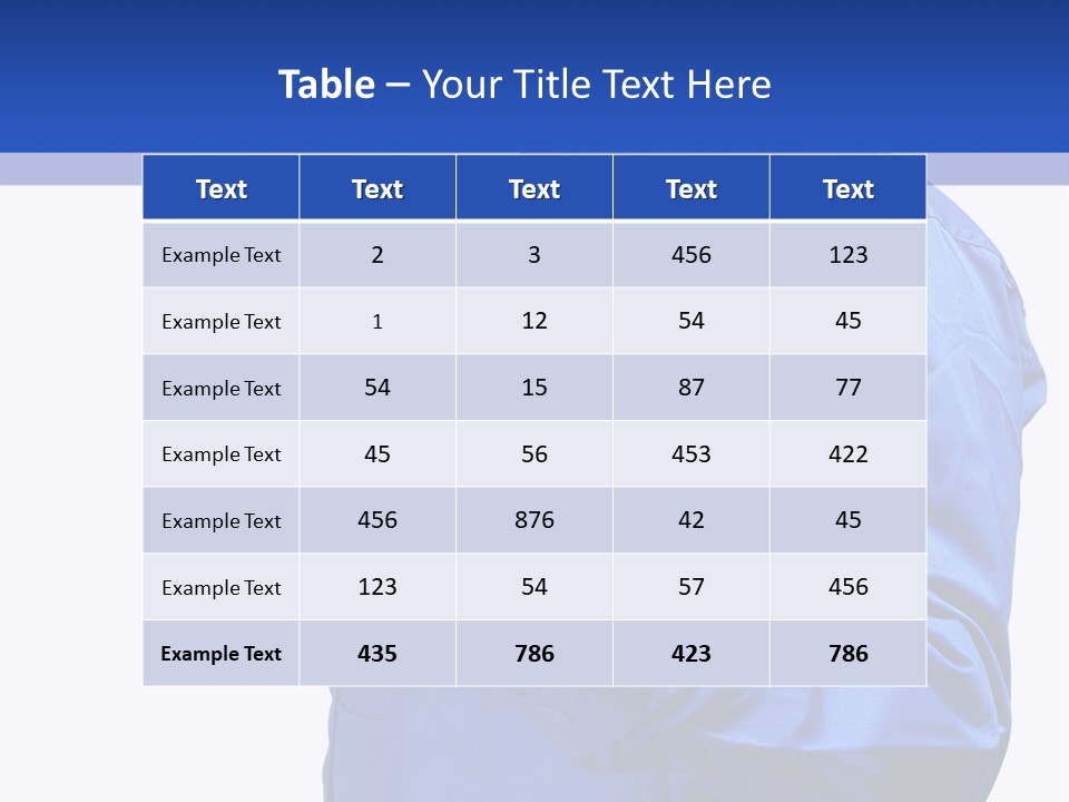 Thumbsup Worker One PowerPoint Template