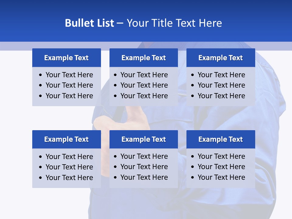 Thumbsup Worker One PowerPoint Template