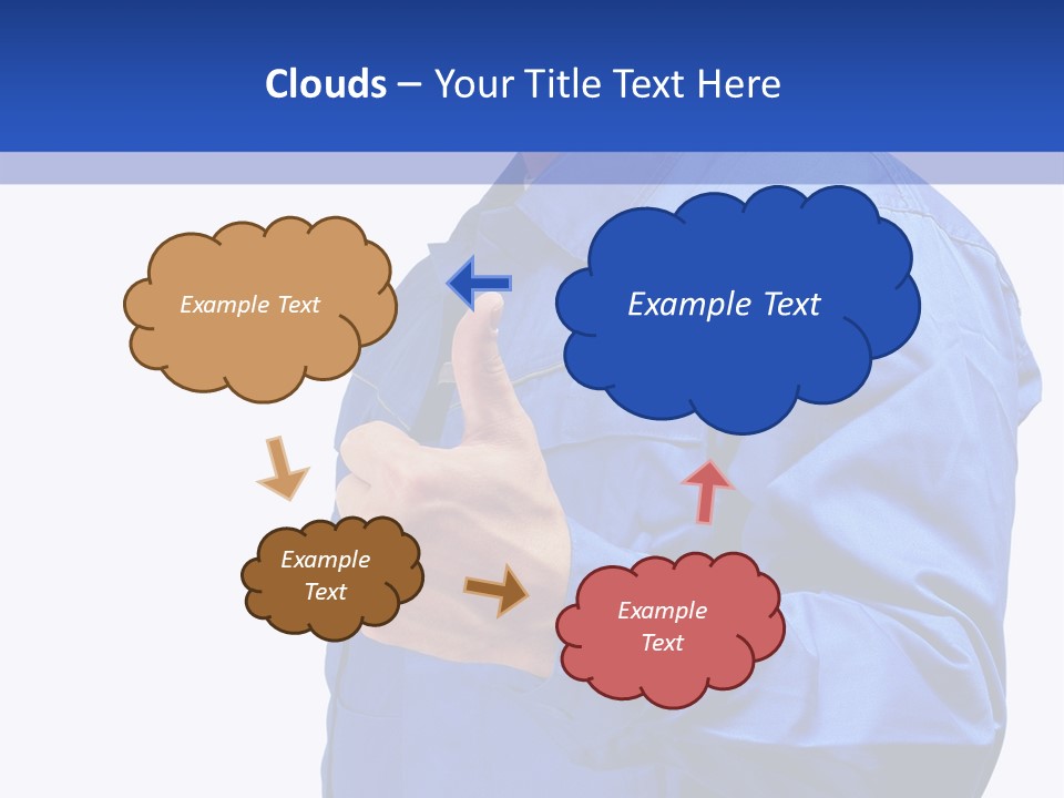 Thumbsup Worker One PowerPoint Template