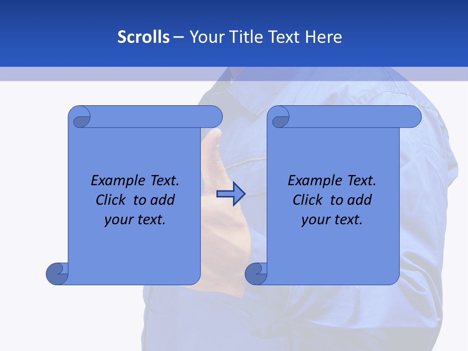 Thumbsup Worker One PowerPoint Template
