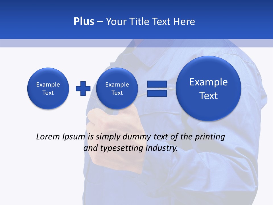Thumbsup Worker One PowerPoint Template