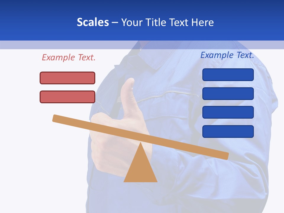 Thumbsup Worker One PowerPoint Template
