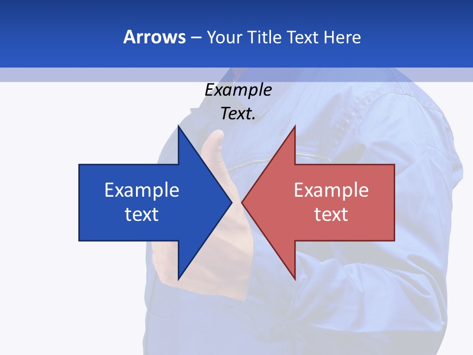 Thumbsup Worker One PowerPoint Template