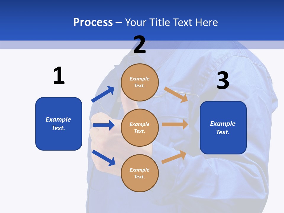 Thumbsup Worker One PowerPoint Template
