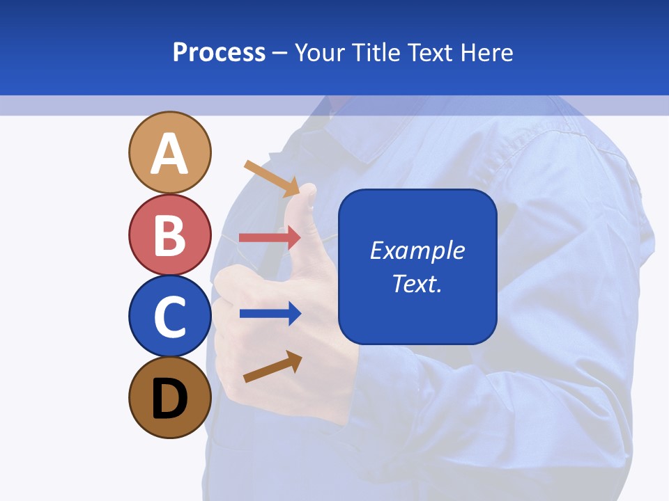 Thumbsup Worker One PowerPoint Template