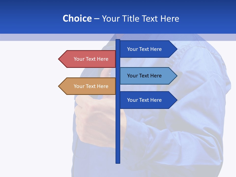 Thumbsup Worker One PowerPoint Template