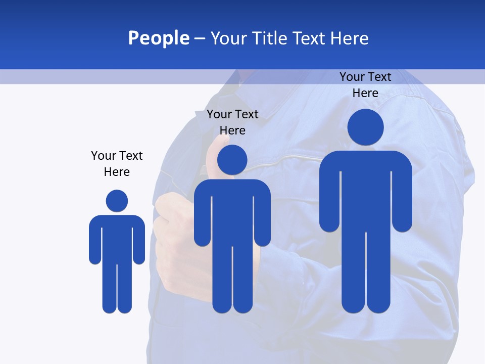 Thumbsup Worker One PowerPoint Template