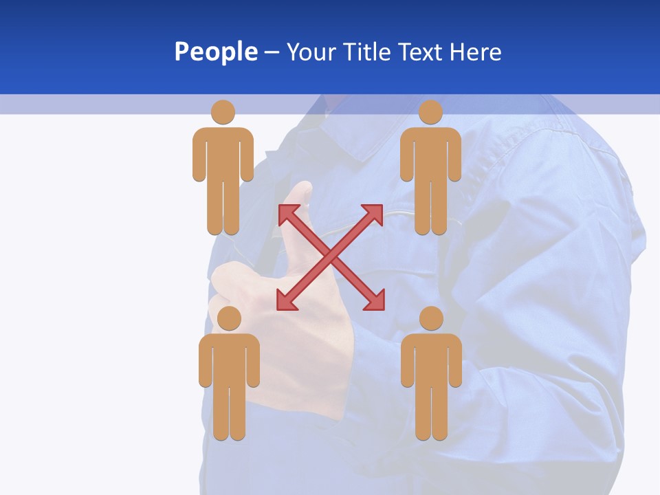 Thumbsup Worker One PowerPoint Template