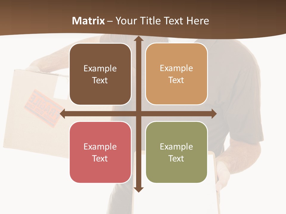 Box Sign Message PowerPoint Template