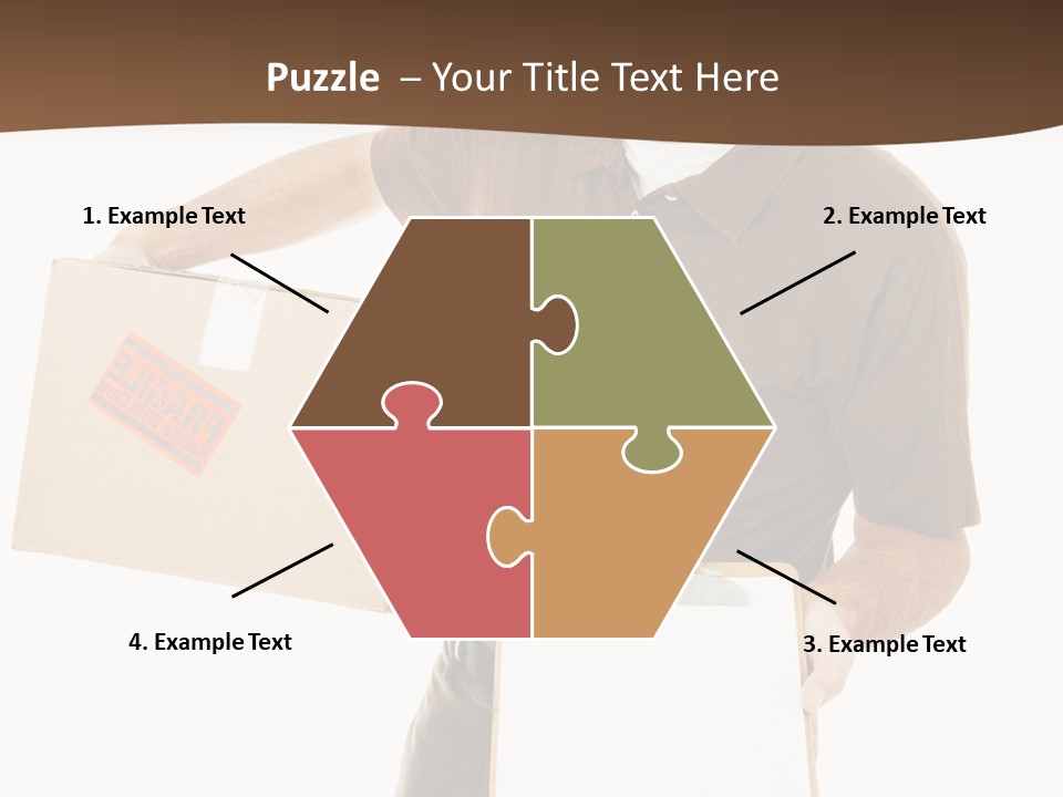 Box Sign Message PowerPoint Template