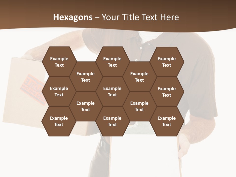 Box Sign Message PowerPoint Template