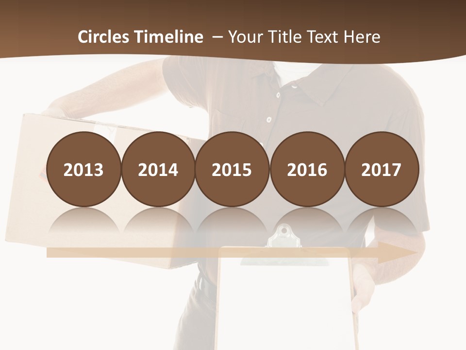 Box Sign Message PowerPoint Template