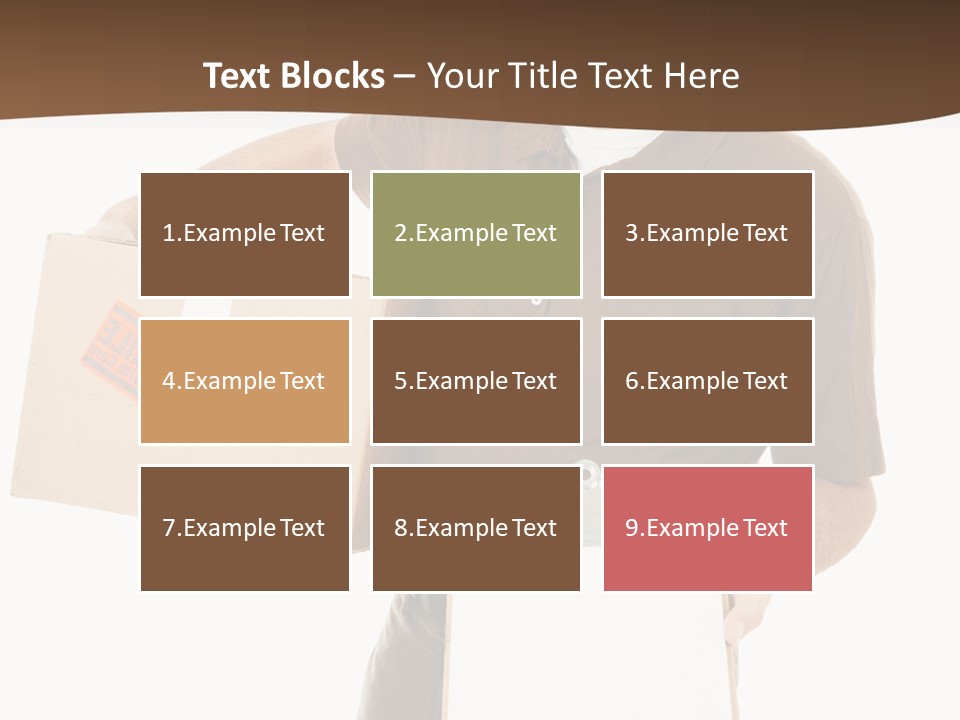 Box Sign Message PowerPoint Template