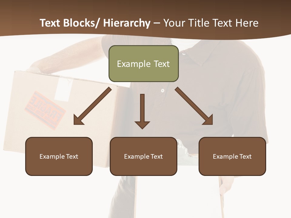 Box Sign Message PowerPoint Template