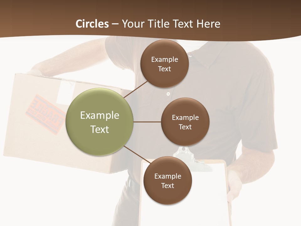 Box Sign Message PowerPoint Template