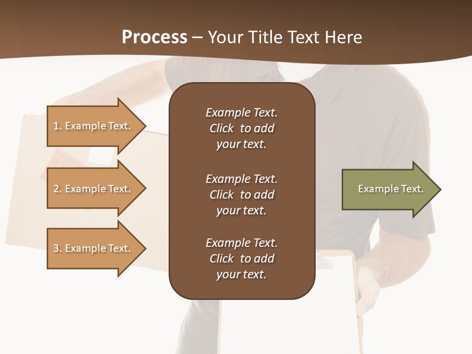 Box Sign Message PowerPoint Template