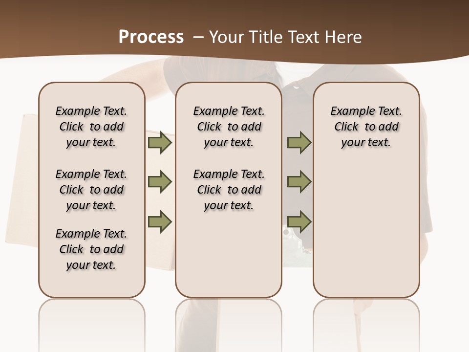 Box Sign Message PowerPoint Template