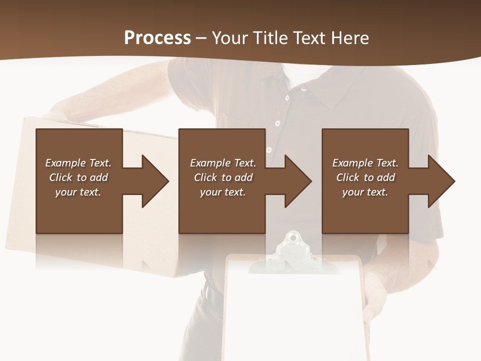 Box Sign Message PowerPoint Template