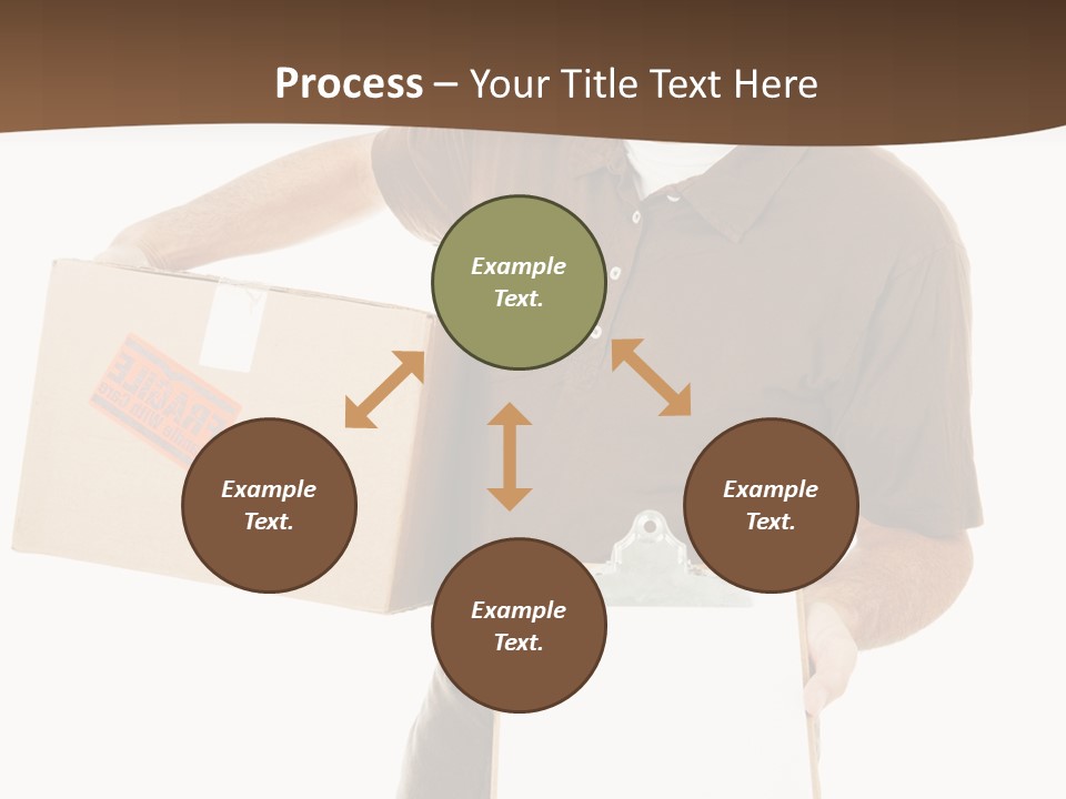 Box Sign Message PowerPoint Template