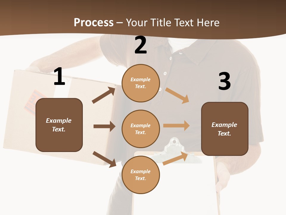 Box Sign Message PowerPoint Template