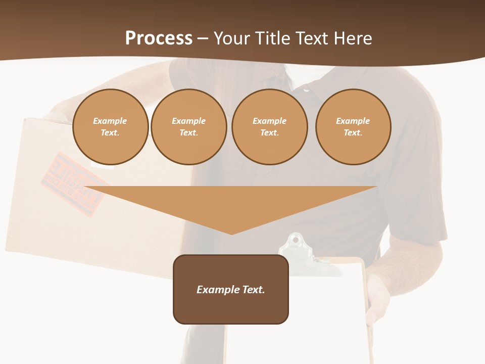 Box Sign Message PowerPoint Template