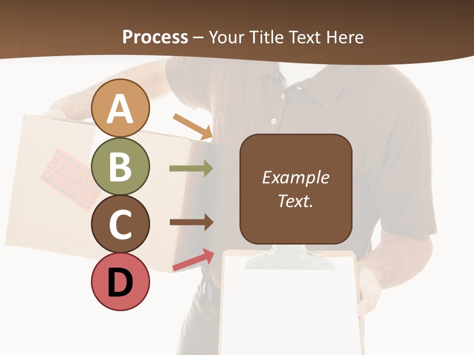 Box Sign Message PowerPoint Template