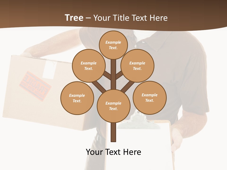 Box Sign Message PowerPoint Template