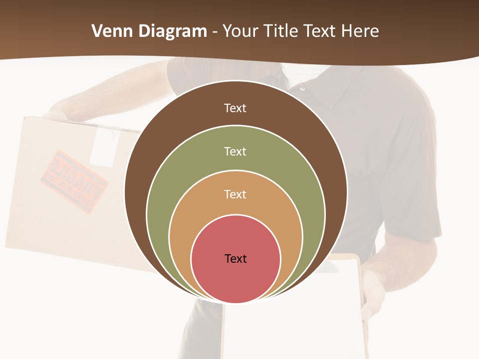 Box Sign Message PowerPoint Template