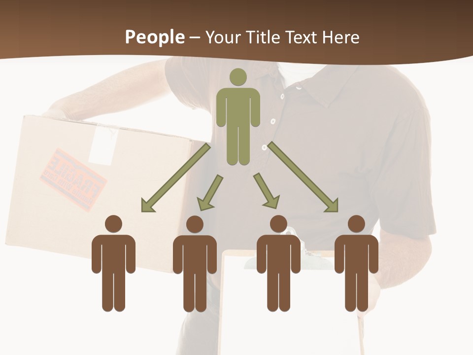 Box Sign Message PowerPoint Template