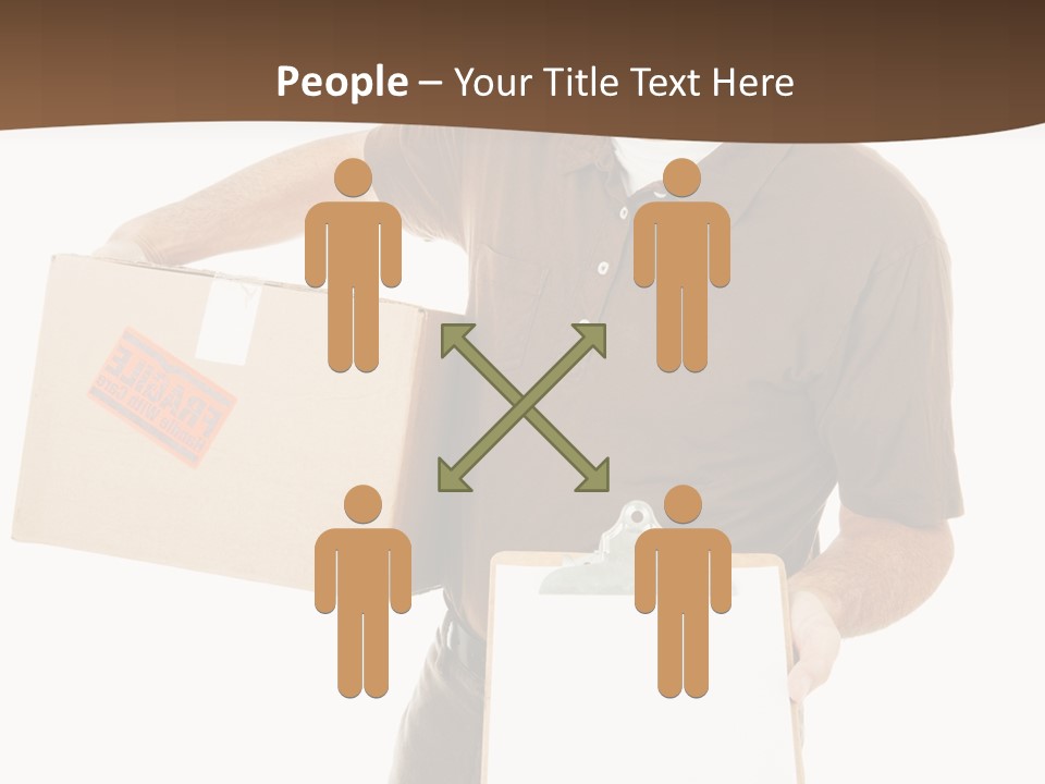 Box Sign Message PowerPoint Template