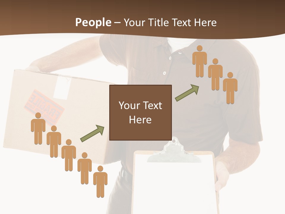 Box Sign Message PowerPoint Template