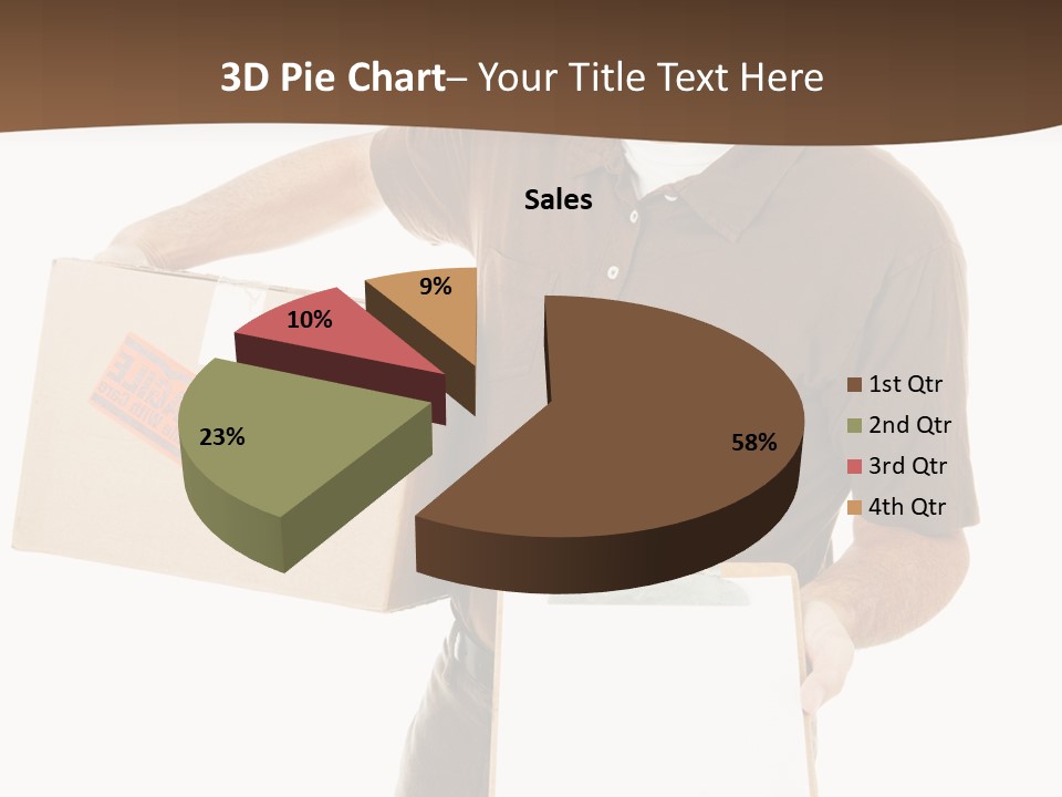 Box Sign Message PowerPoint Template
