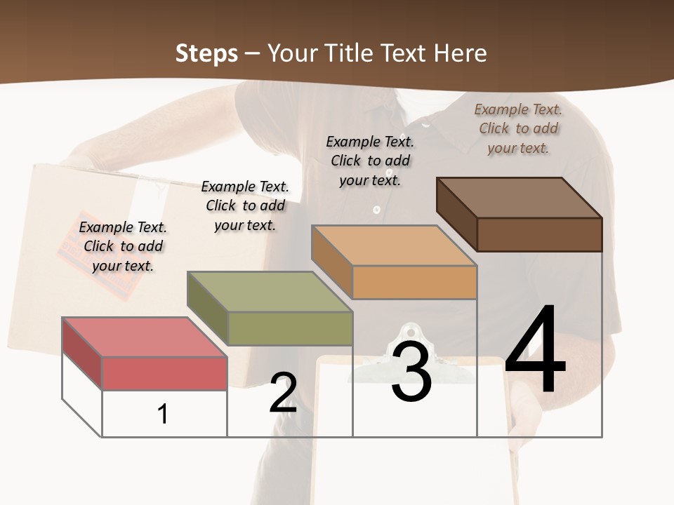 Box Sign Message PowerPoint Template
