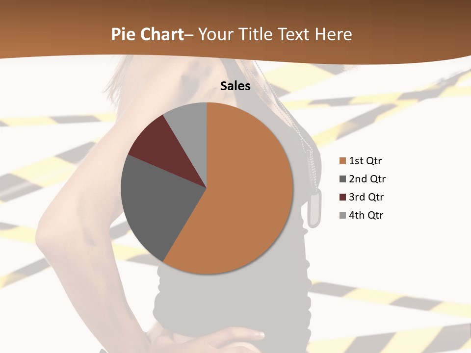 Screwgun Girl Danger PowerPoint Template