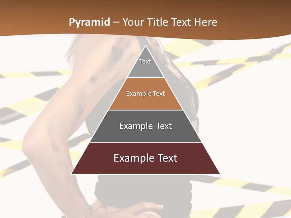 Screwgun Girl Danger PowerPoint Template