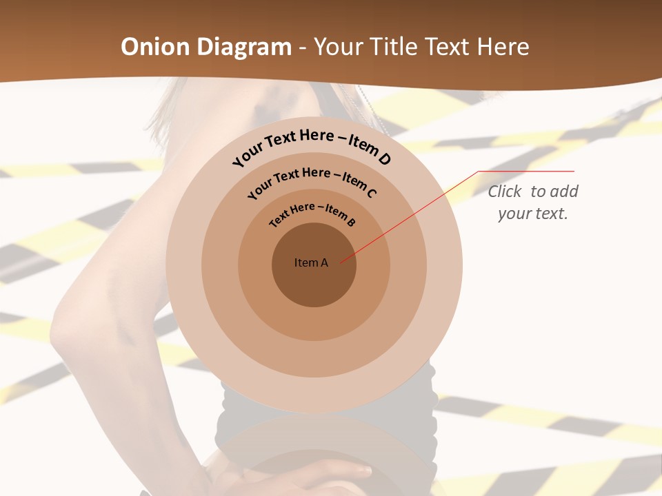 Screwgun Girl Danger PowerPoint Template