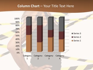 Screwgun Girl Danger PowerPoint Template