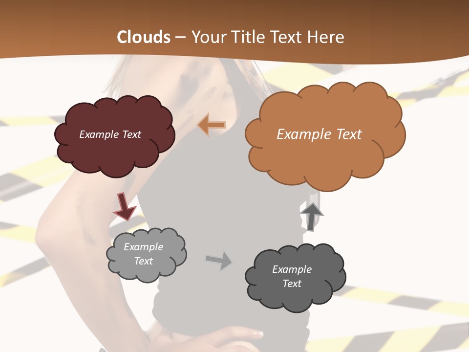 Screwgun Girl Danger PowerPoint Template