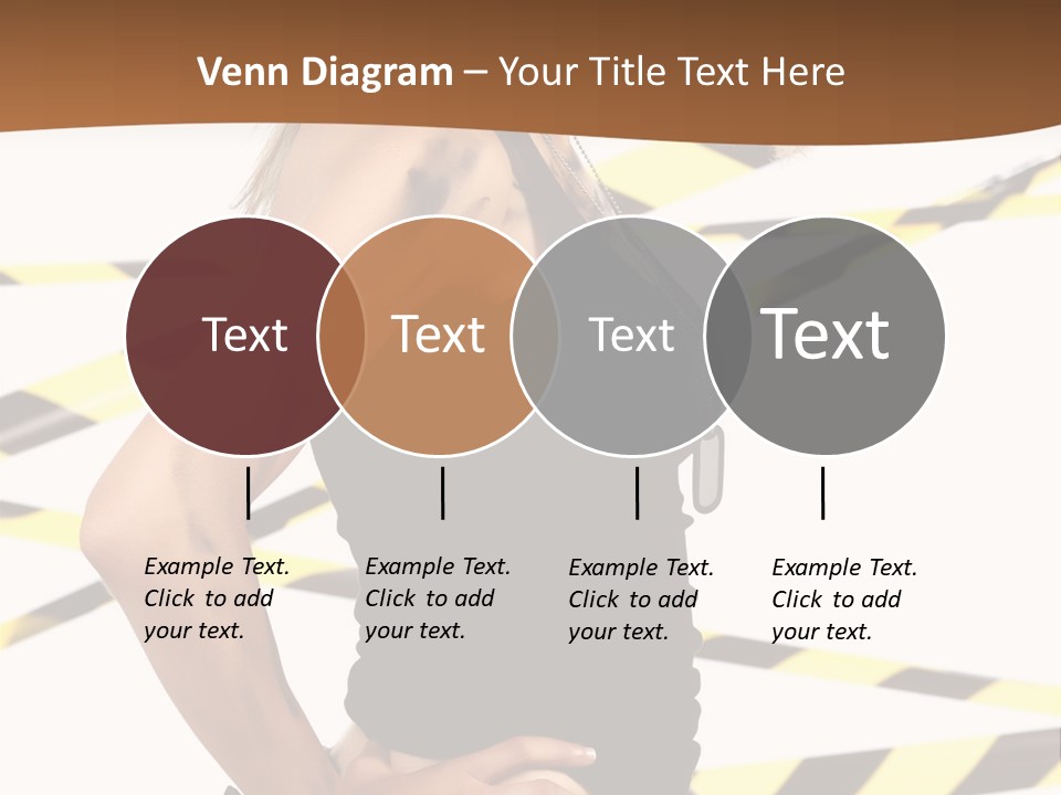 Screwgun Girl Danger PowerPoint Template