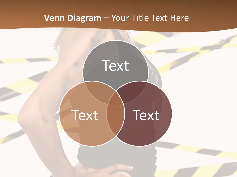 Screwgun Girl Danger PowerPoint Template