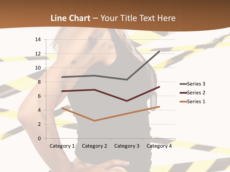 Screwgun Girl Danger PowerPoint Template