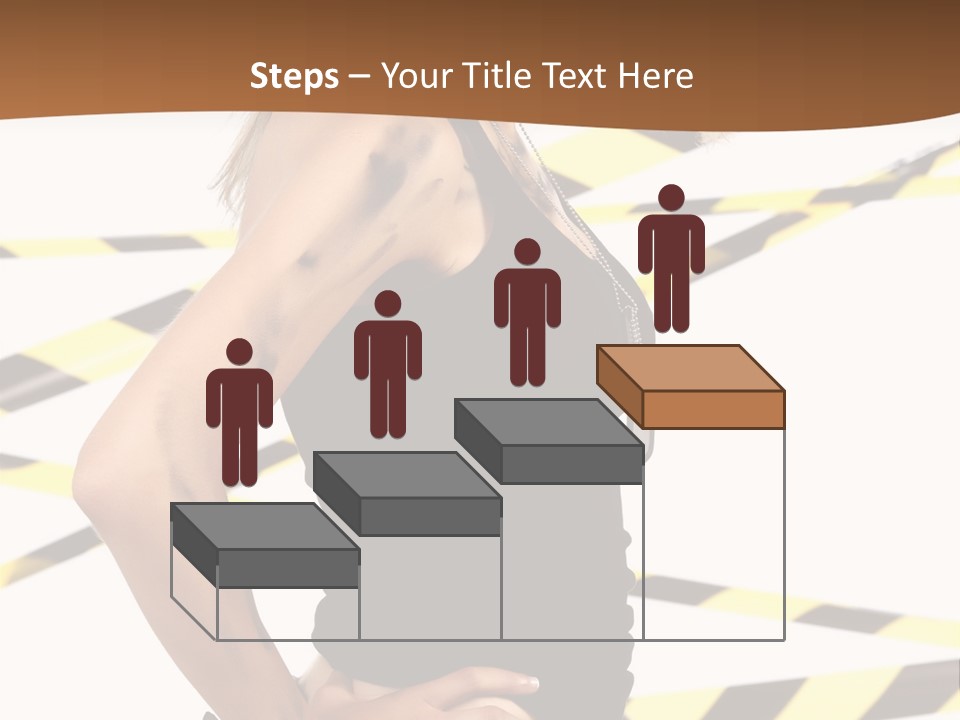 Screwgun Girl Danger PowerPoint Template