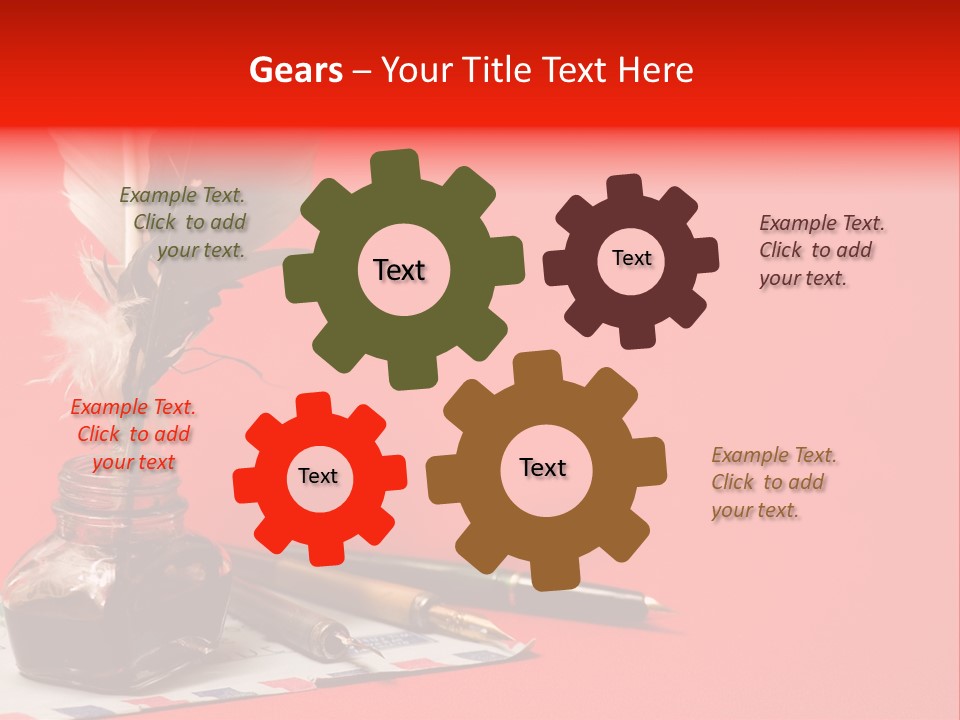 Receive Object Document PowerPoint Template