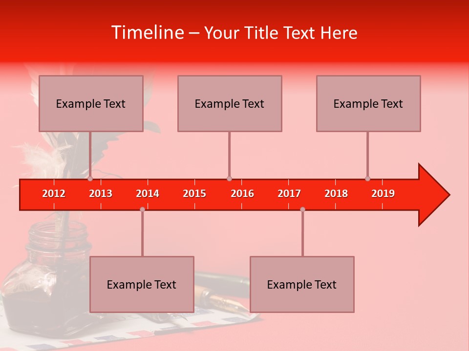 Receive Object Document PowerPoint Template