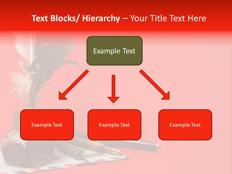 Receive Object Document PowerPoint Template