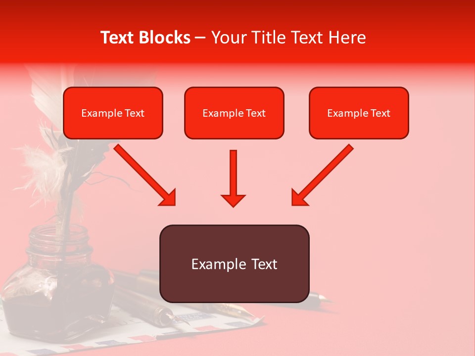 Receive Object Document PowerPoint Template