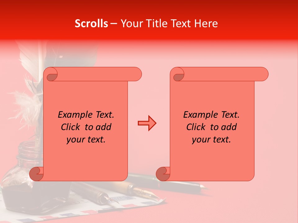 Receive Object Document PowerPoint Template