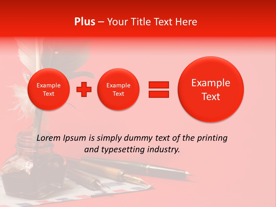 Receive Object Document PowerPoint Template