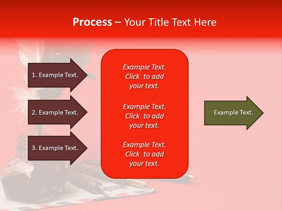 Receive Object Document PowerPoint Template