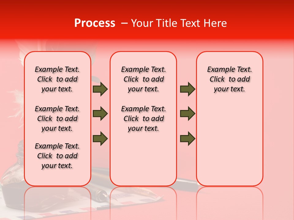 Receive Object Document PowerPoint Template